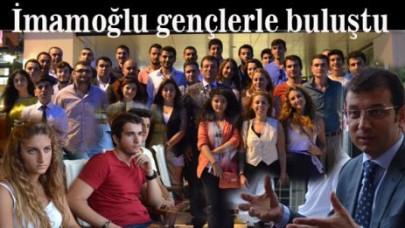 İmamoğlu gençlerle buluştu