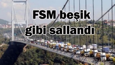 Köprüyü salladılar...!