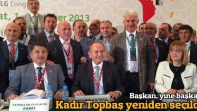 Topbaş 2016’ya kadar UCLG başkanı