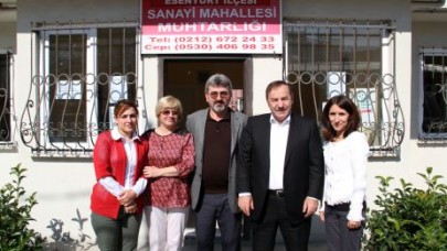 Kadıoğlu Sanayi Mahallesi'ni gezdi