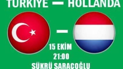 Türkiye - Hollanda maçı