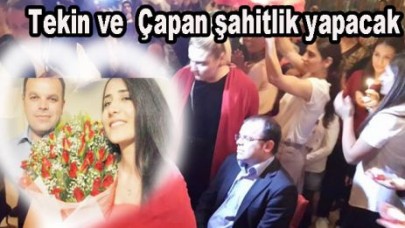 Gürsel Tekin ve Gürbüz Çapan şahitlik yapacak