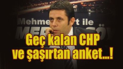 Geç kalan CHP ve şaşırtan anket…!