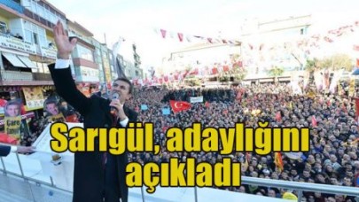 Mustafa Sarıgül, İstanbul için adaylığını açıkladı