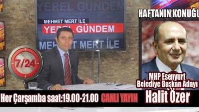 MHP Esenyurt Adayı Halit Özer canlı yayında...