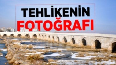 Kızılırmakta çekildi: Tehlikenin fotoğrafı