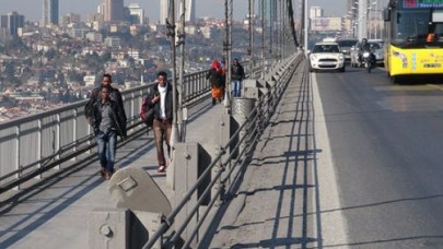 Boğaz Köprüsü'nde Ondokuz Kaçak Yakalandı