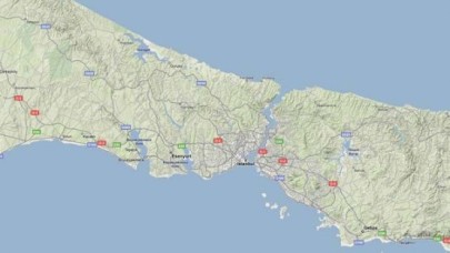İstanbul'un korkutan haritası