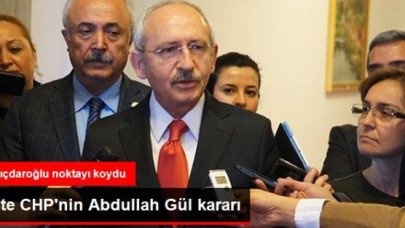 Kılıçdaroğlu: Abdullah Gül Gündemimizde Yoktur