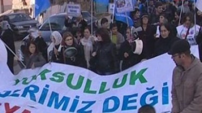 Tencere, tavalı zam protestosu