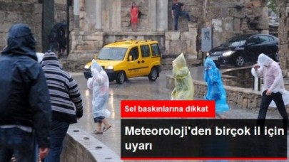 Meteoroloji'den Kuvvetli Yağış Uyarısı