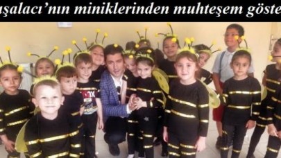 Maşalacı’nın miniklerinden muhteşem gösteri