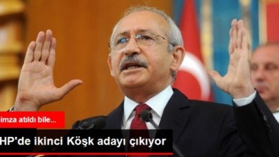 CHP'de Cumhurbaşkanlığı İçin İkinci Aday