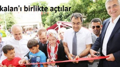 Akalan'ı birlikte açtılar