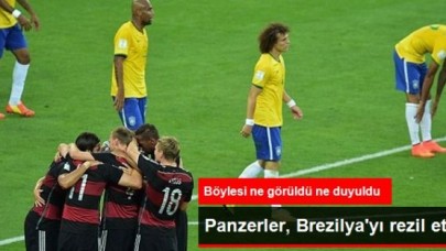 Almanya, Brezilya'yı 7-1 Yenerek Finale Çıktı