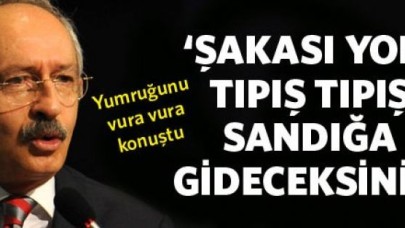 Kılıçdaroğlu: Tıpış tıpış sandığa gideceksiniz