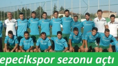 Tepecikspor sezonu açtı