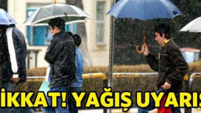 Meteoroloji'den sağanak yağış uyarısı