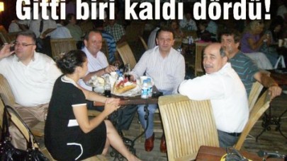 Gitti biri kaldı dördü!