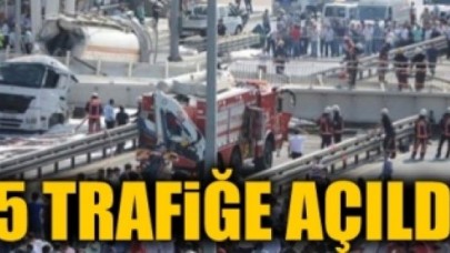 E-5 trafiğe açıldı