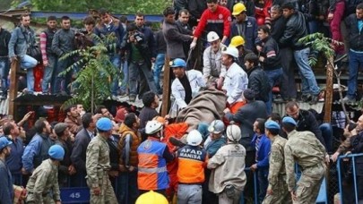 301 işçiye mezar olan madende işbaşı