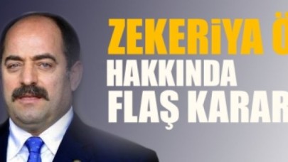 Zekeriya Öz için HSYK'dan flaş karar