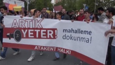 Şarkılı-Türkülü "Mahalleme Dokunma" Eylemi