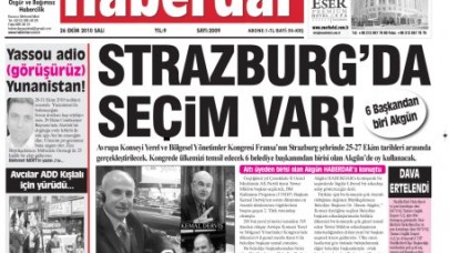 Akgün Strazburg’dan bildirdi!