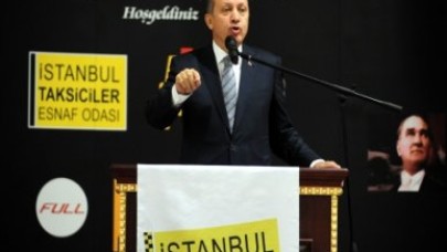 Erdoğan, taksicilerle buluştu