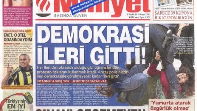 DEMOKRASİ ÇOK İLERİ GİTMİŞ!