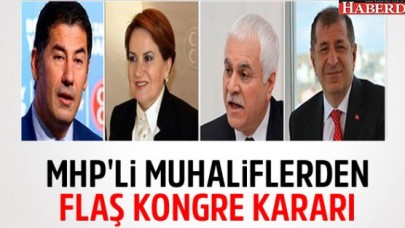 MHP Genel Başkan Adayları Bir Araya Geldi