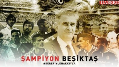 Spor Toto Süper Ligin Şampiyonu Beşiktaş