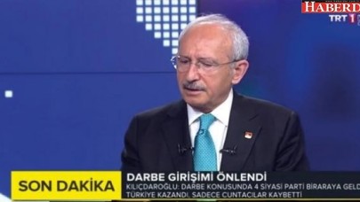 Kılıçdaroğlu yıllar sonra TRTnin konuğu oldu