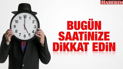 Yetkililerden kış saati uygulaması için uyarı