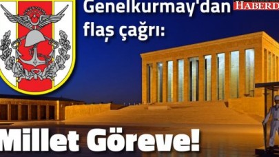 Genelkurmaydan flaş çağrı: Millet Göreve!