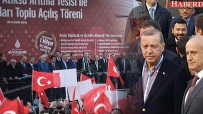 Cumhurbaşkanı Erdoğan,  Büyükçekmecede...