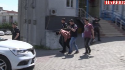 Polise silah çekti gözaltına alındı