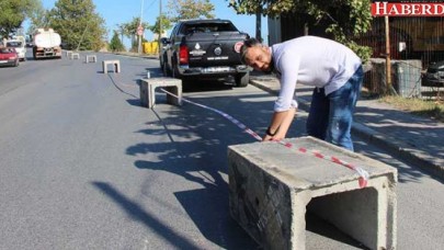 Arsasından geçtiği gerekçesiyle yolu kapattı