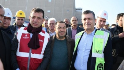 İmamoğlu ve Başkan Bozkurt kreş inşaatını inceledi