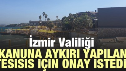 İzmir Valiliği ve Çeşme’deki turistik tesis