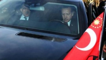 Erdoğan, direksiyon başına geçti