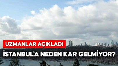 Uzmanlar açıkladı! İstanbul'a neden kar gelmiyor?