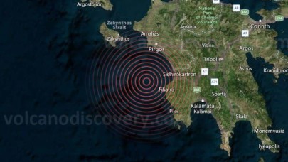 Yunanistan'da art arda 2 büyük deprem!