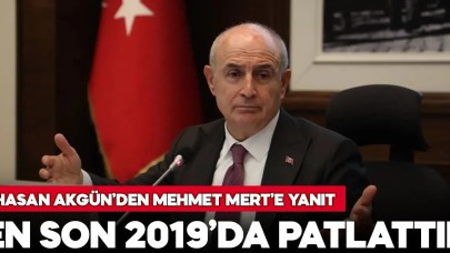 Hasan Akgün: En son 2019'da patlattık