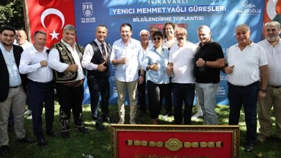 Silivri'de 19. Kavaklı Yenici Mehmet Yağlı Güreşleri'nin tanıtım toplantısı yapıldı