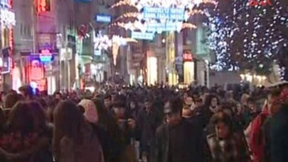 Taksim ve Nişantaşı yeni yıla hazır