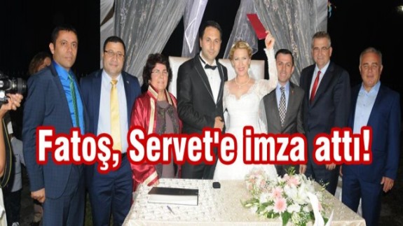 Fatma Sarıbıyık ve  Servet Yıldırım evlendi...