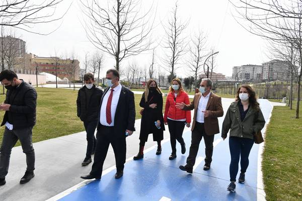 Çorlu Belediyesi’nden heyet Beylikdüzü’ne ziyarette bulundu