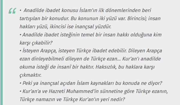 Cemil Kılıç'ın yeni kitabı Türkçe İbadet yarın raflarda